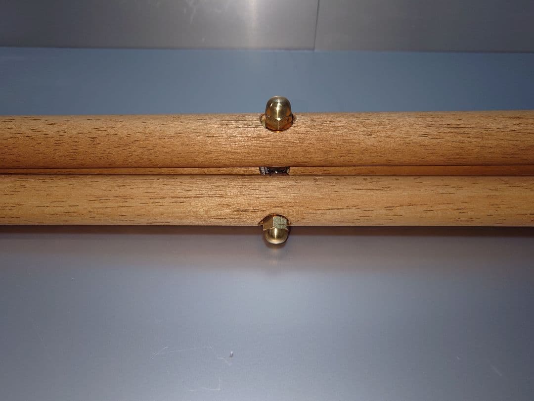 ハンドメイド　ハンティングチェア　座面2枚付き、グレー