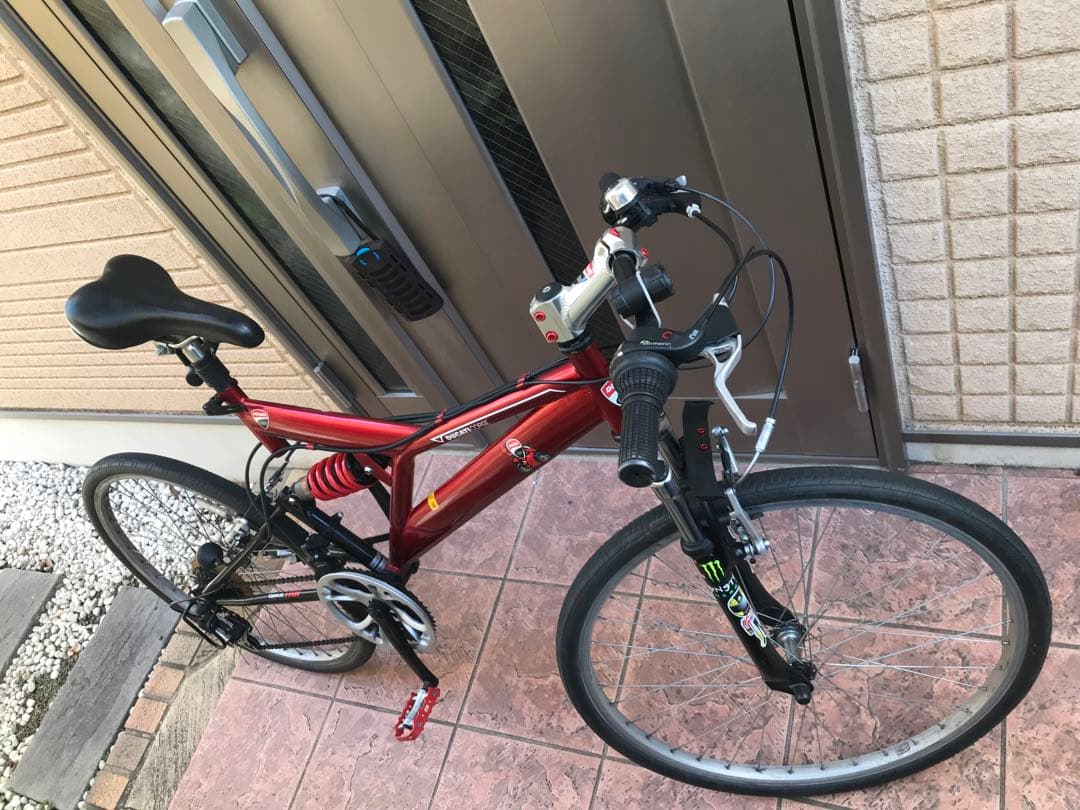自転車　ドカティバージョン