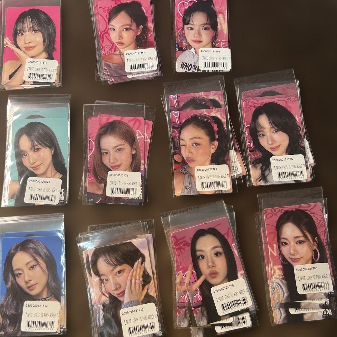 TWICE オンラインくじセット