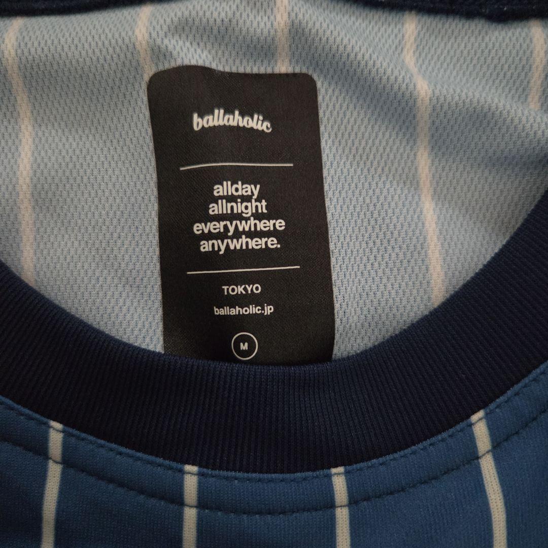 ballaholic ストライプ 長袖シャツ M
