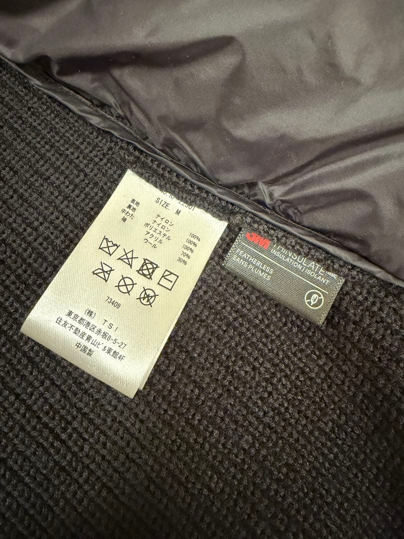 【限定品 / 完売品】muta MARINE ムータマリン ニットダウン