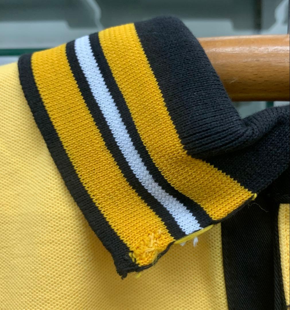 新品 ９０’Sのクールな88 NORTH ラガーシャツ 黄色 レア90’s