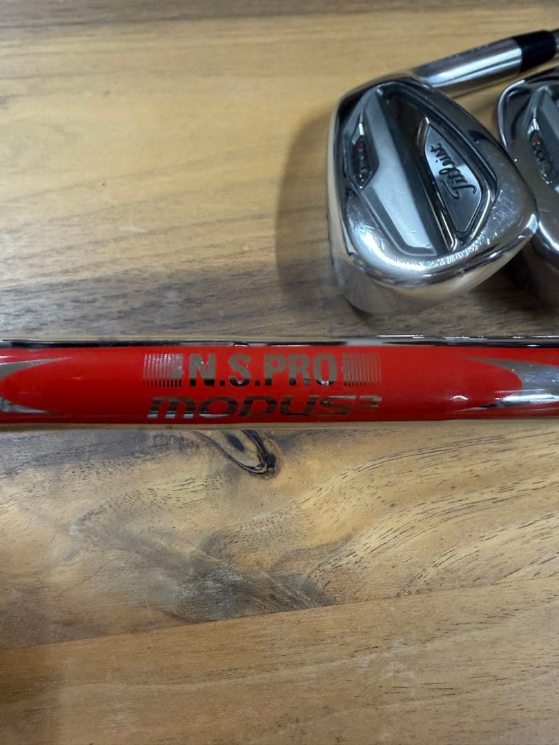 Titleist t100sアイアンセット スチール製
