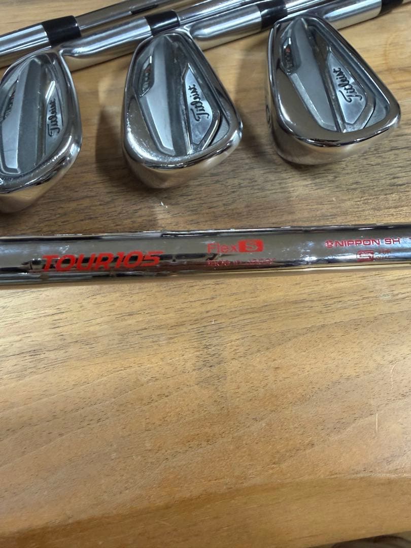 Titleist t100sアイアンセット スチール製