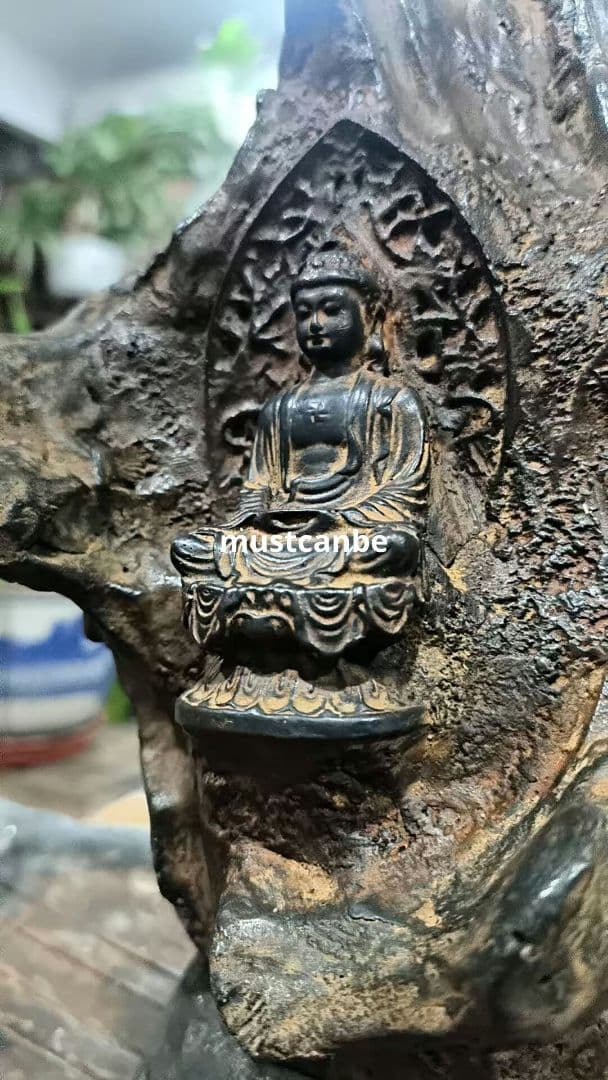 石像 仏像 大日如来仏 応接間 装飾 茶室 禅意 奉納 置物