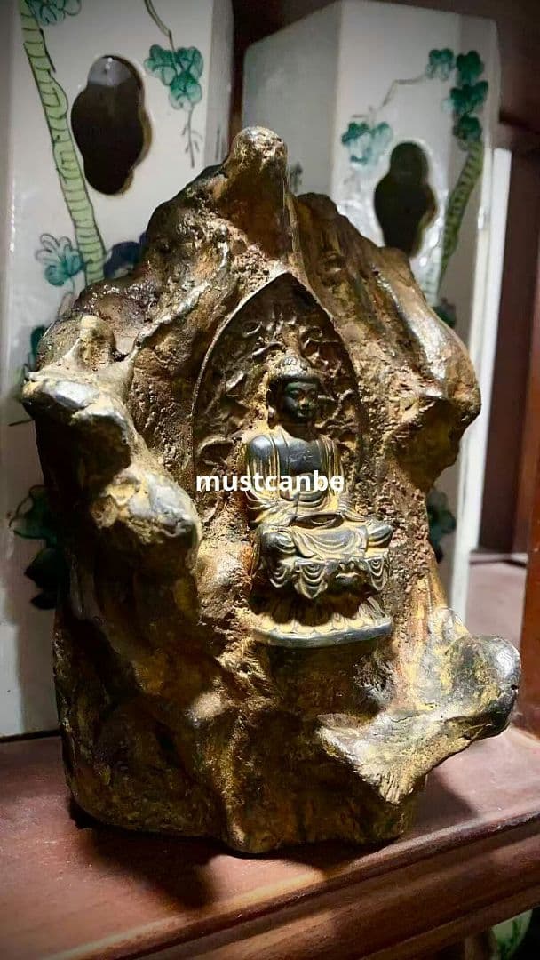石像 仏像 大日如来仏 応接間 装飾 茶室 禅意 奉納 置物