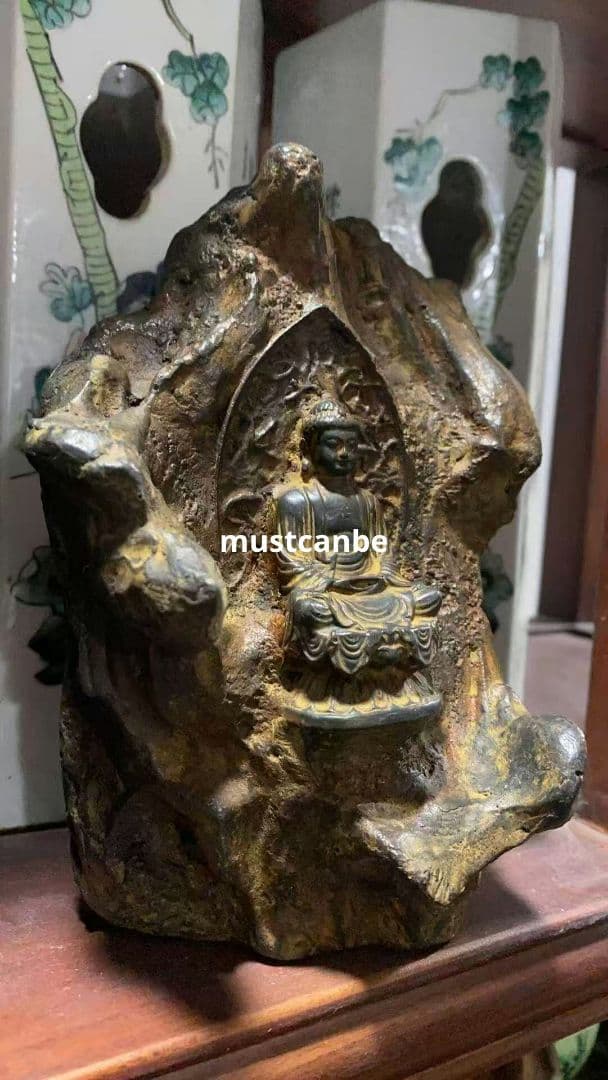 石像 仏像 大日如来仏 応接間 装飾 茶室 禅意 奉納 置物