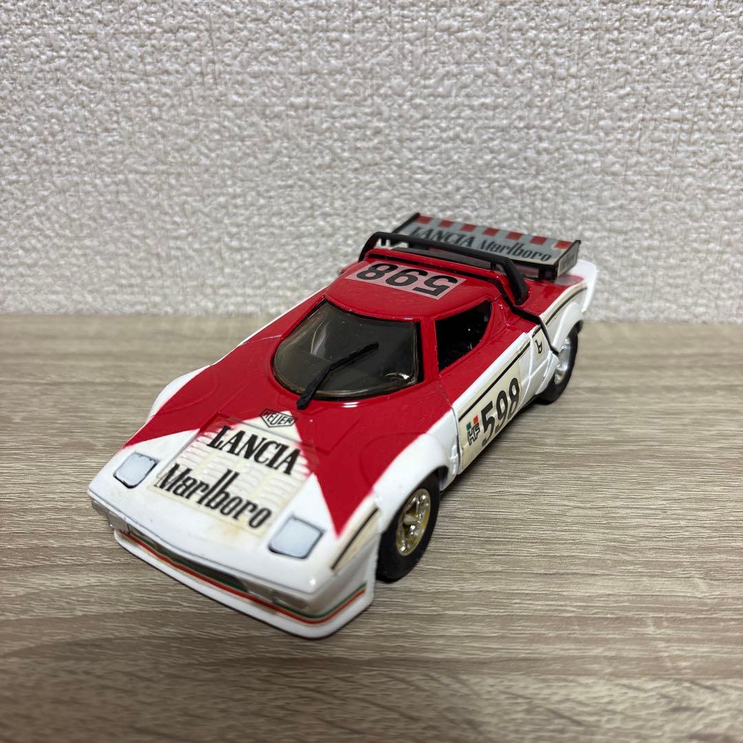 永大グリップ 1/28 ランチアストラトス 希少車体中型ミニカー 当時物