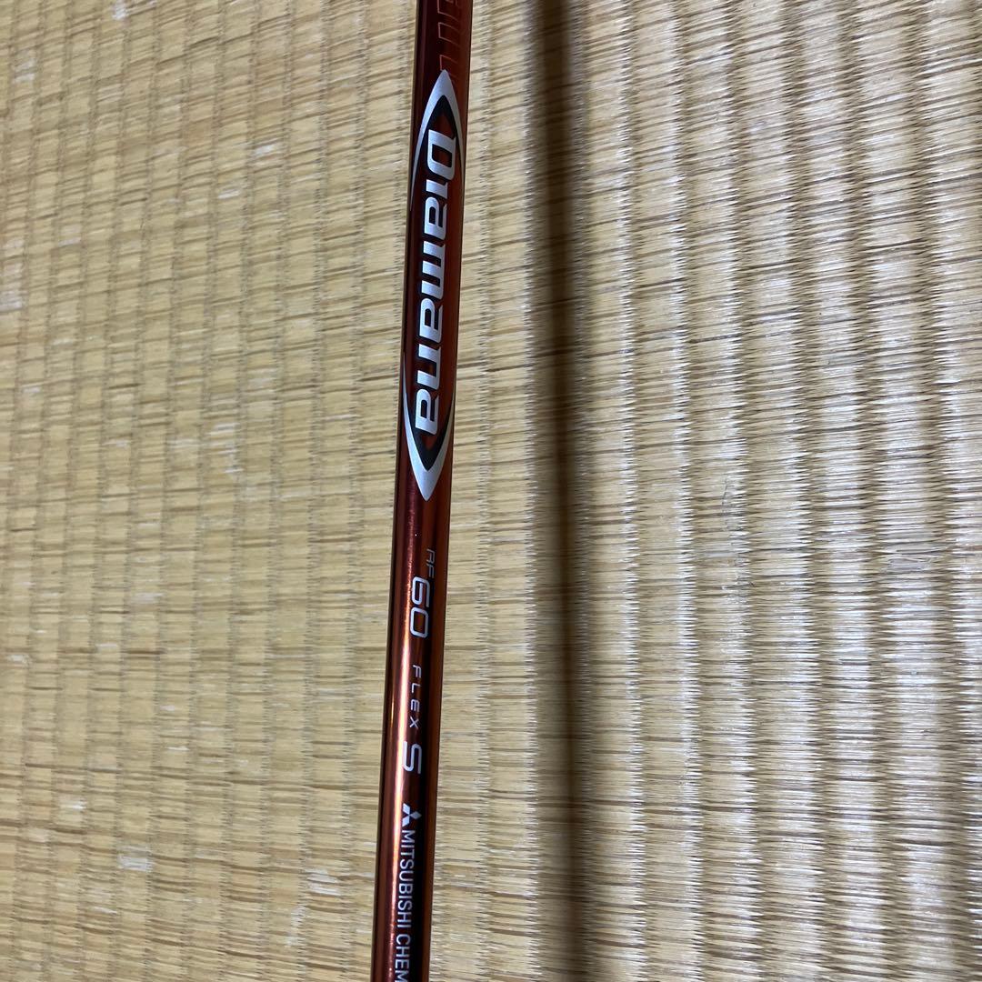ゼクシオ10ドライバー クラフトモデル　ディアマナRF60フレックスS 1W