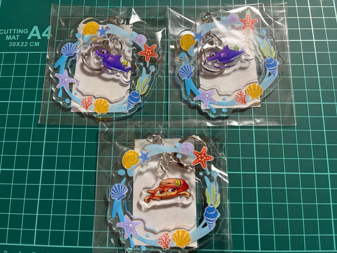 くじコレ　海物語　アクリルキーホルダー　7個セット