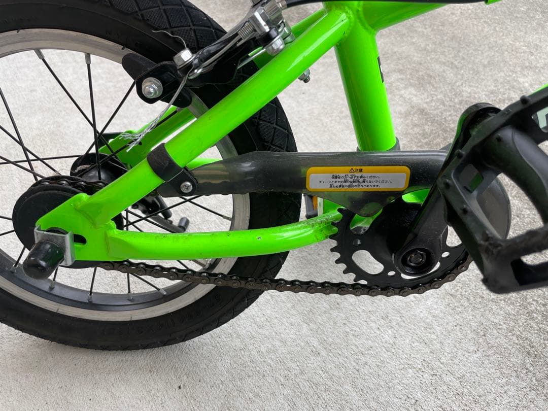 新潟市内「引き渡し限定」CRANKER BMX グリーン14インチ
