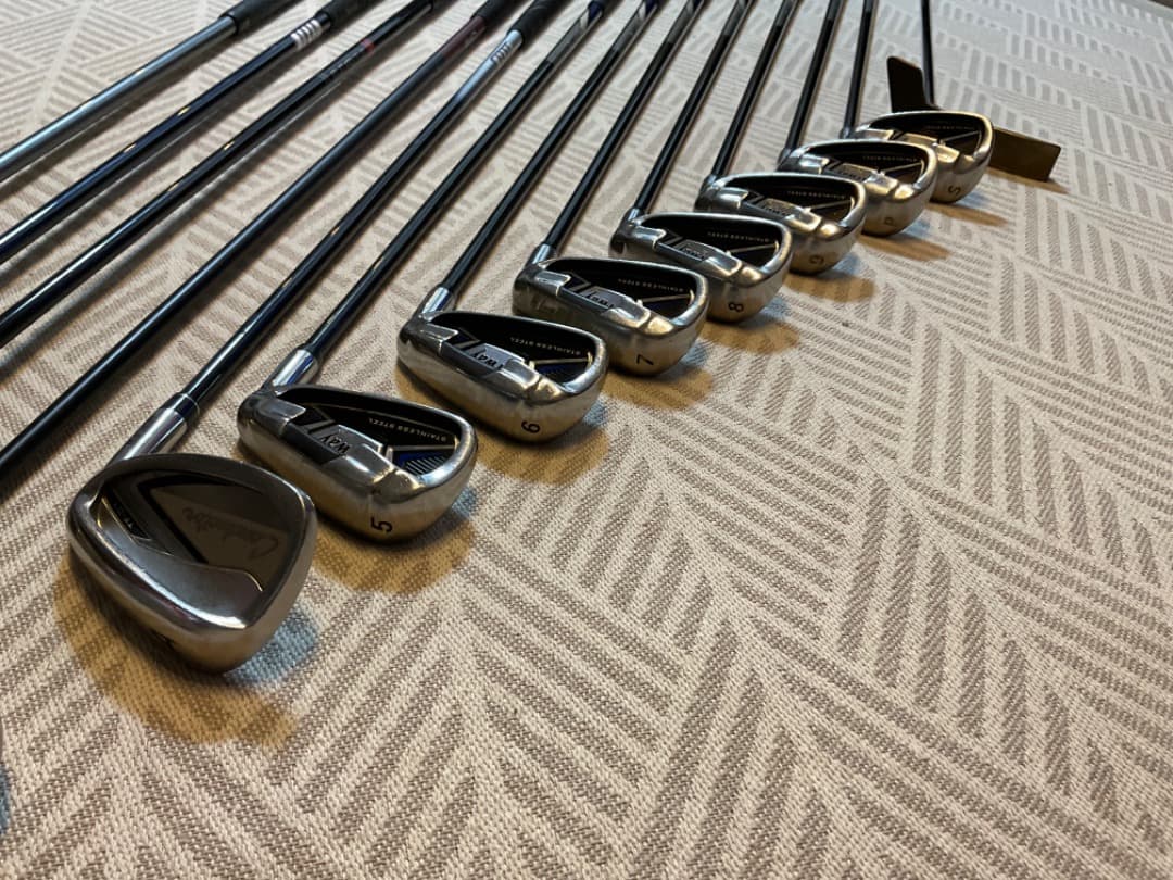 NIKE GOLF中心に組んだ男子用ゴルフクラブフルセット　13本　お買い得
