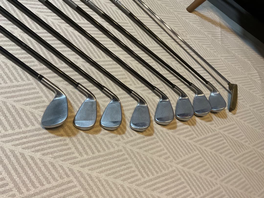 NIKE GOLF中心に組んだ男子用ゴルフクラブフルセット　13本　お買い得