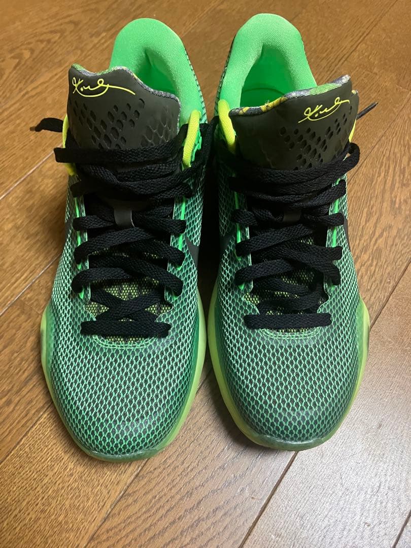シューズ(男性用) NIKE KOBE 10(KOBE X)POISON GREEN