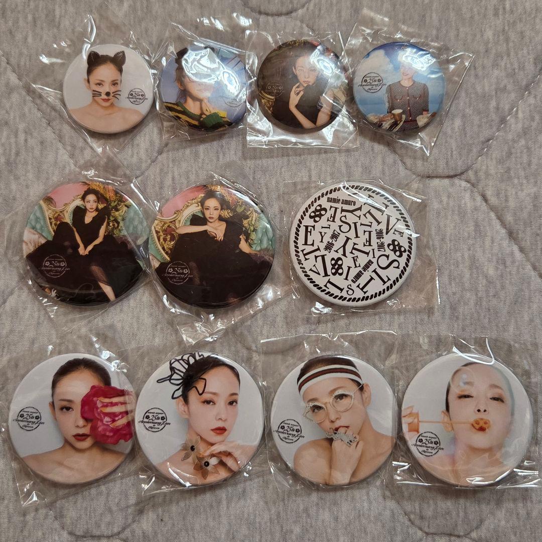 安室奈美恵　25周年　沖縄　ガチャガチャ　【缶バッジ4種・マグネット7種】