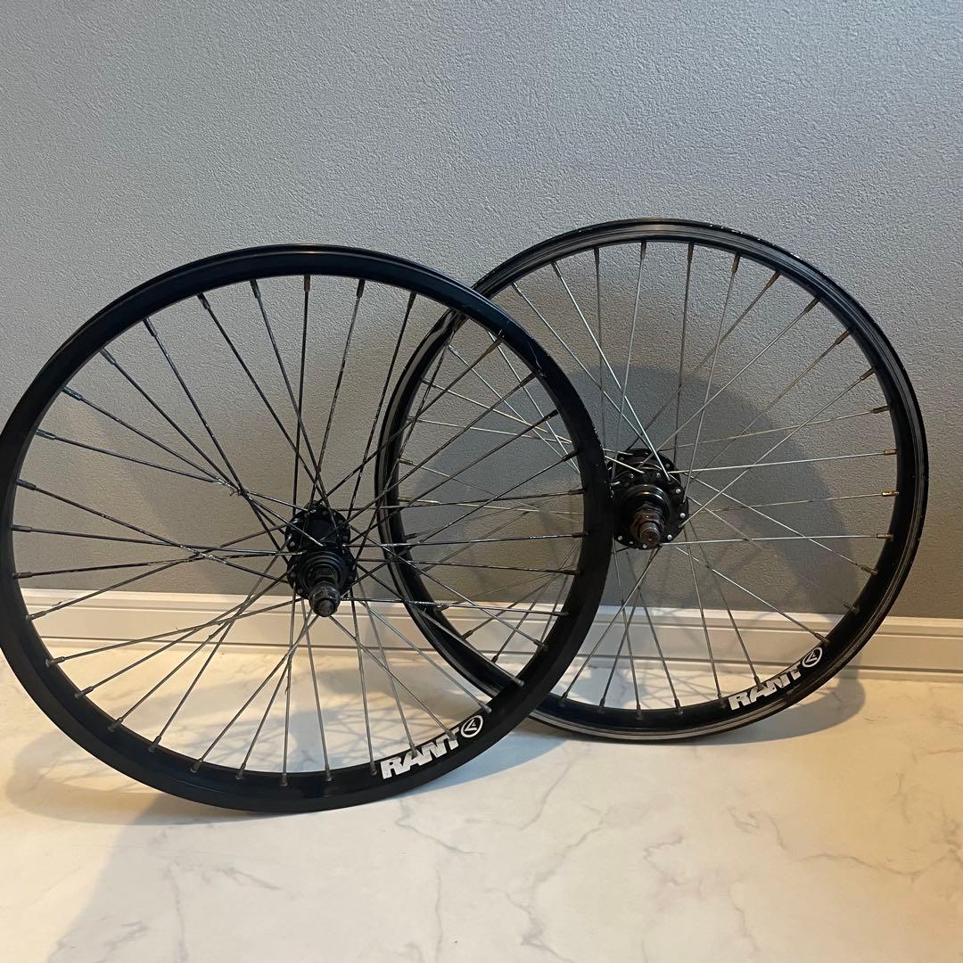 Bmx 20インチ　ホイール前後セット