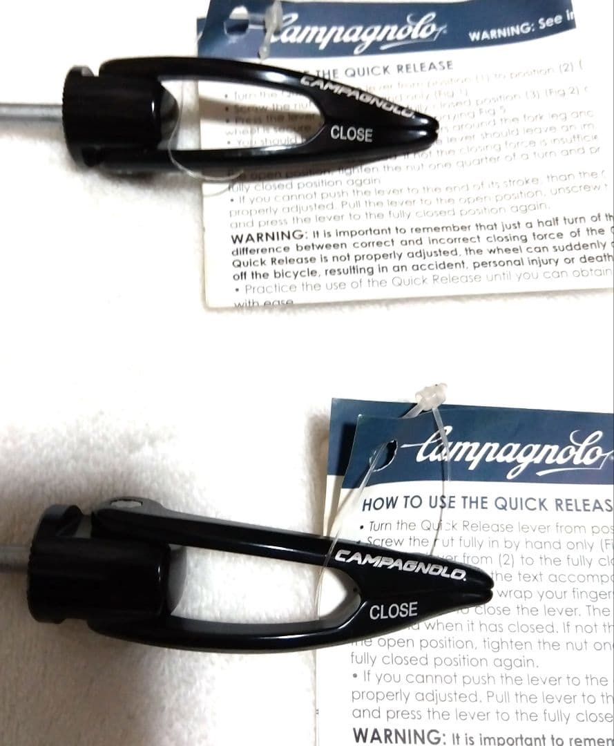 【新品未使用】CAMPAGNOLOカンパニョーロ クイックリリース ボーラワン用