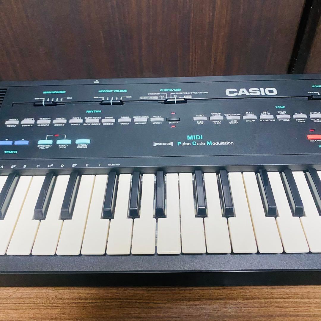 【付属品多】CASIO Casiotone MT-240 MIDIシンセサイザー