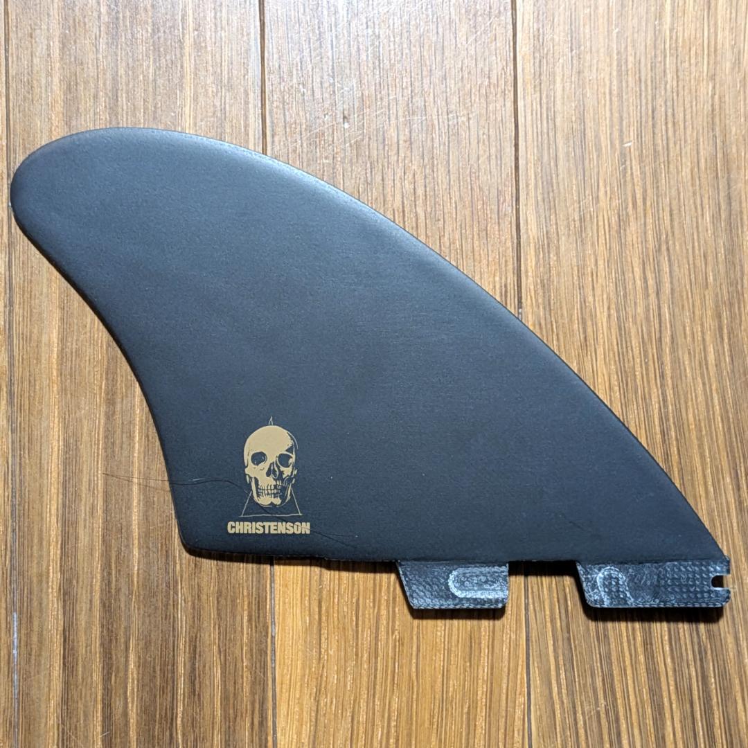 美品FCS CHRISTENSON ツインキールフィン片側のみ