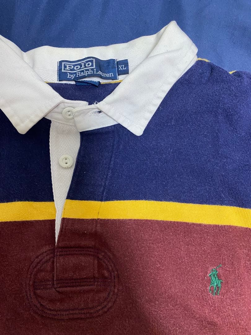 Polo by Ralph Lauren ラガーシャツ ポロシャツ 長袖 XL