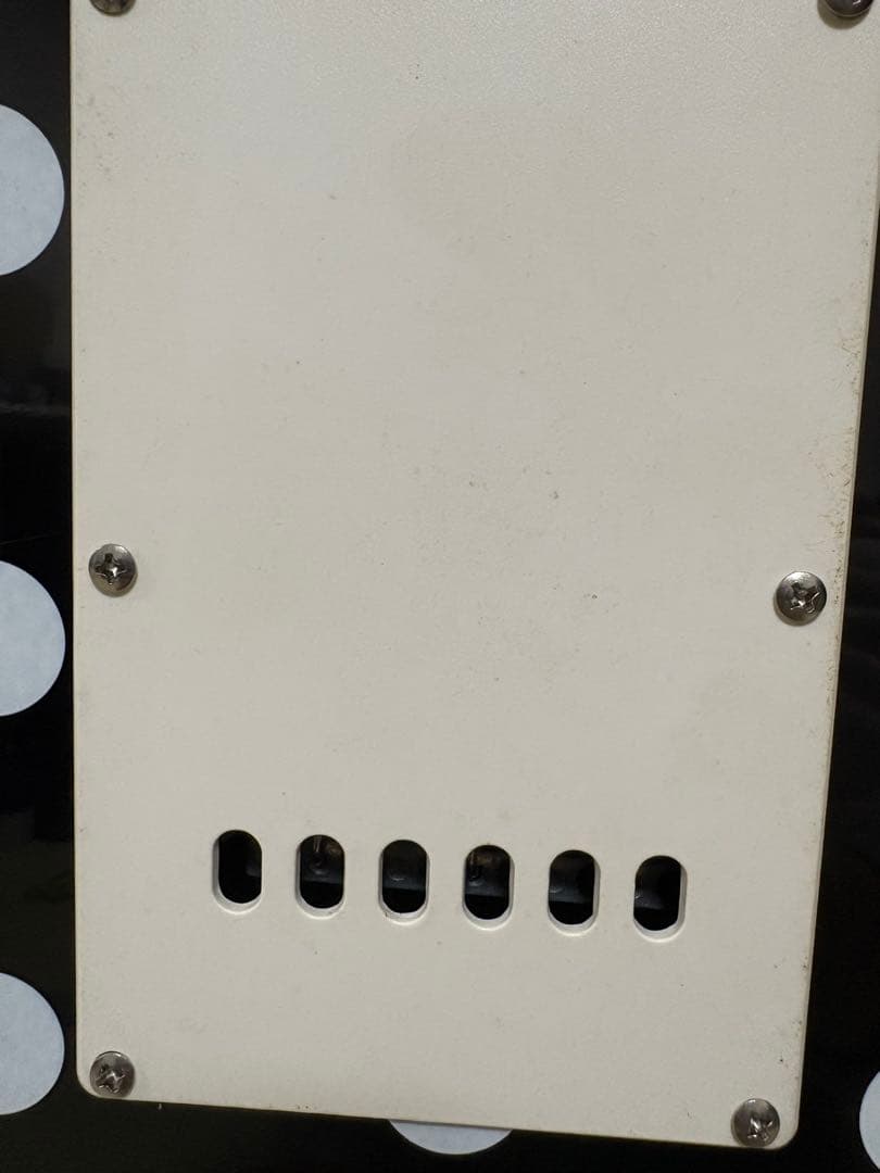 ノーブランド フライングV ポルカドットギター