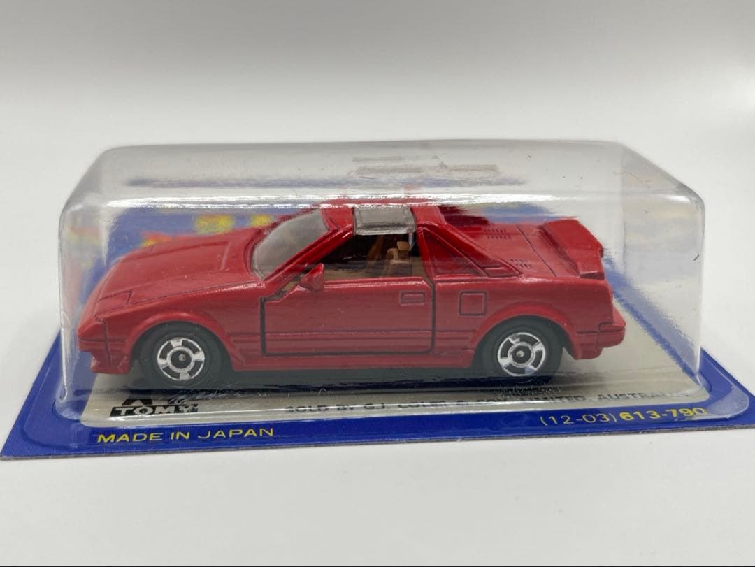 トミカ 日本製 赤箱 24 トヨタ MR2 プロトタイプ　ヨーロッパ輸出仕様