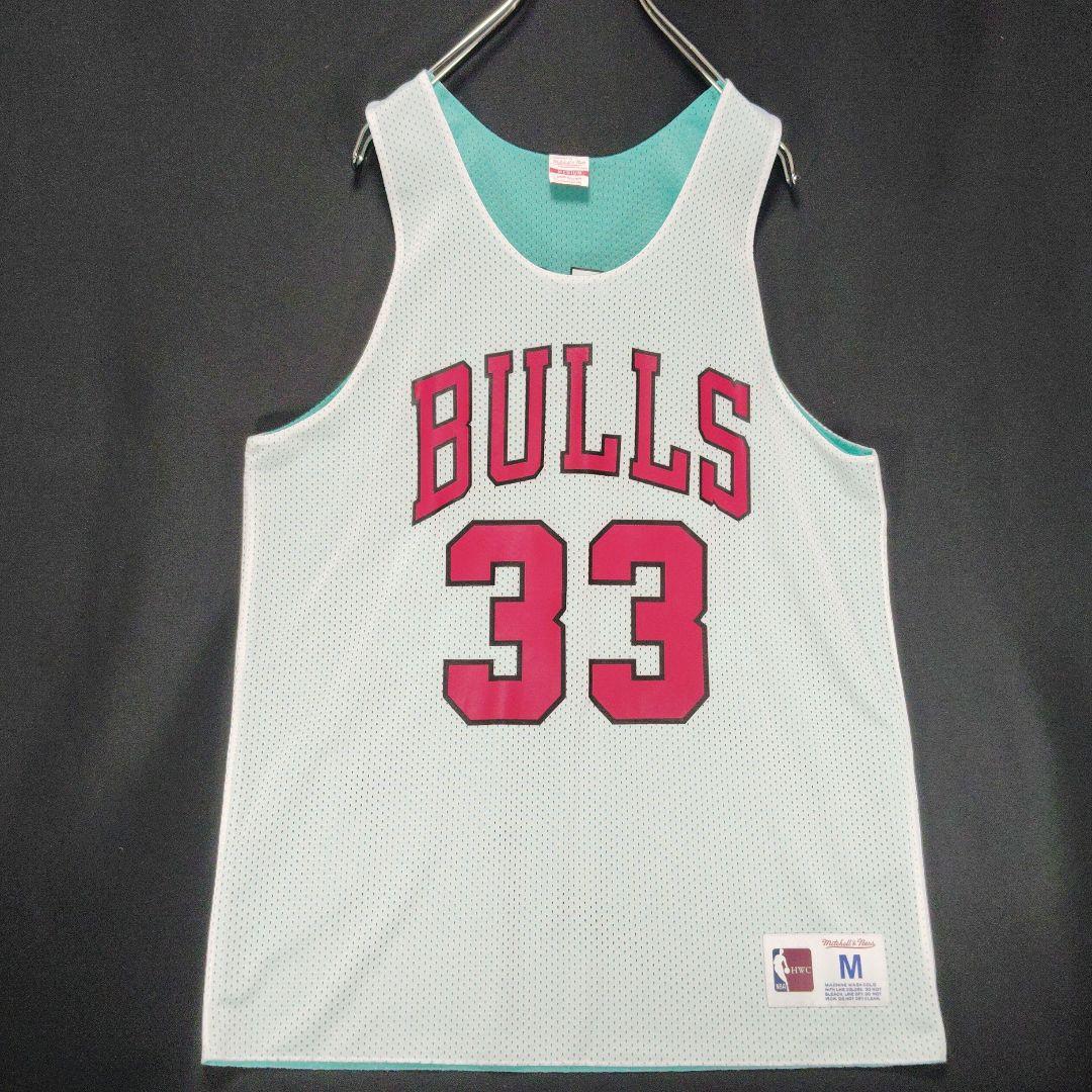 Mitchell＆Ness　BULLS　PIPPEN　タンクトップ　リバーシブル