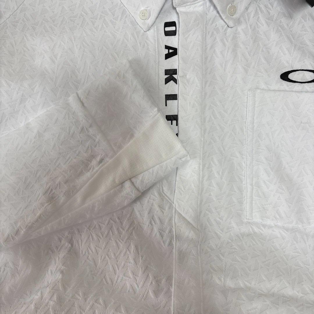 新品♚︎OAKLEY ホワイト長袖シャツ