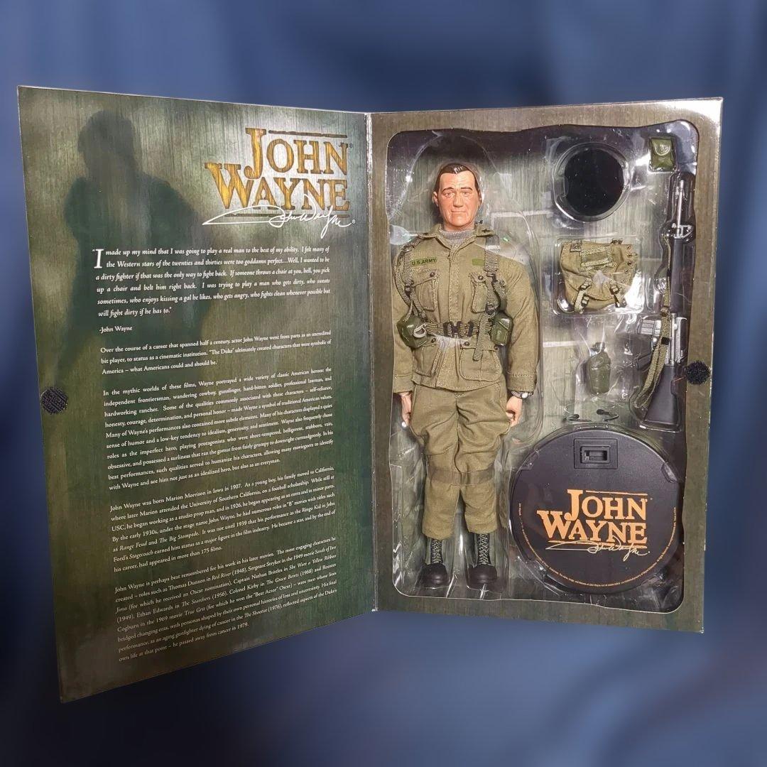 1/6 12インチ サイドショー「ジョン・ウェイン（陸軍特殊部隊大佐版）」