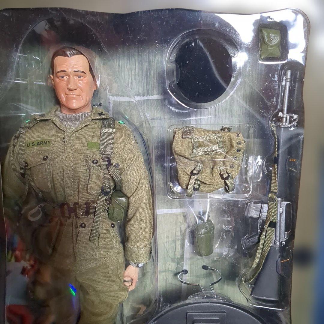1/6 12インチ サイドショー「ジョン・ウェイン（陸軍特殊部隊大佐版）」