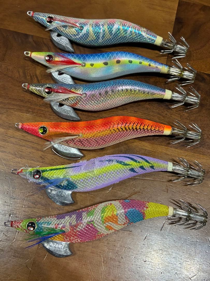 中古　ヨーヅリ　エギ　3.5号 11個 まとめ売り アオリーQなど