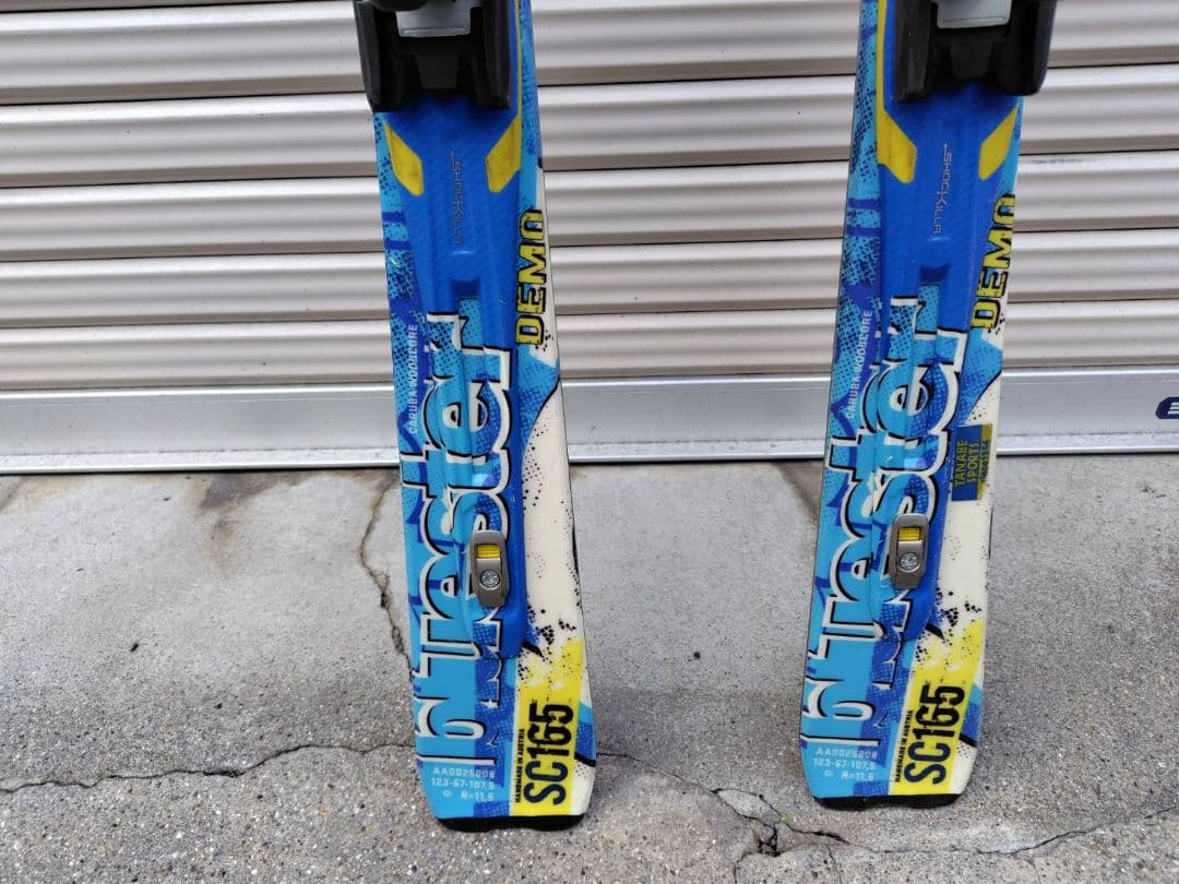 Tester SC165 デモスキー板 165cm