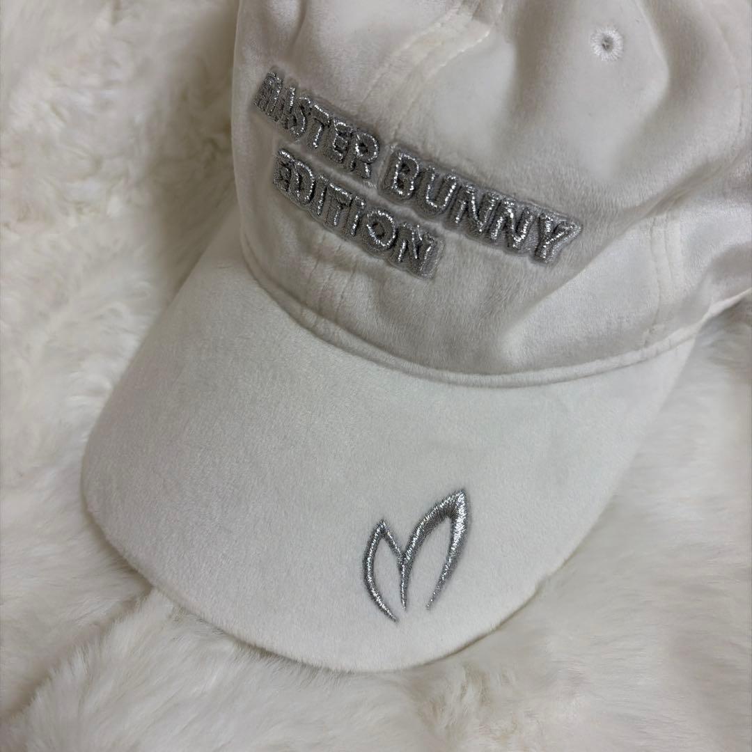 MASTER BUNNY マスターバニーエディション ゴルフ ポンポン 帽子 白