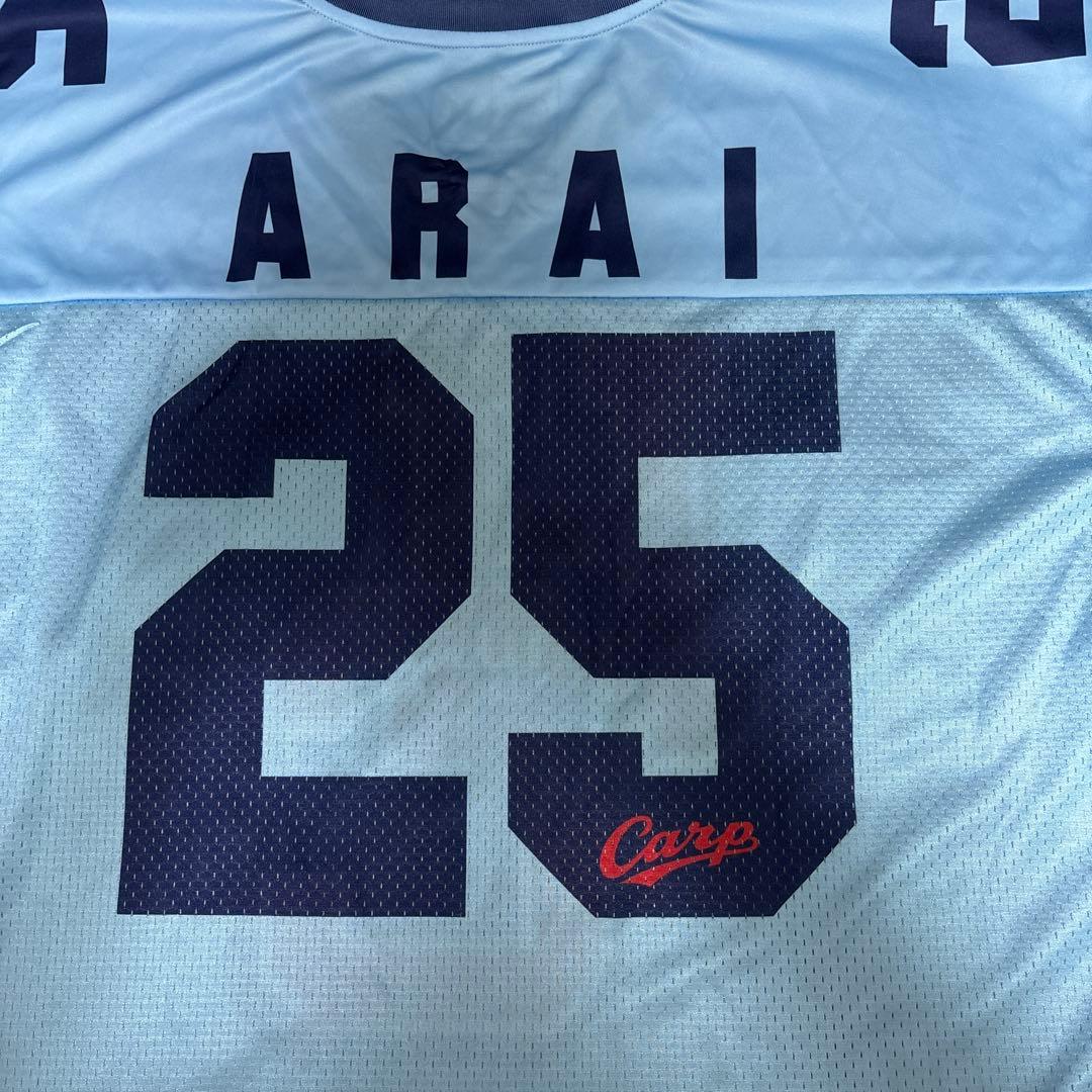 カープ アメフト風 Tシャツ 新井監督 Mサイズ