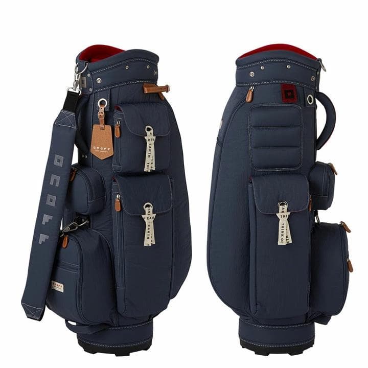 新品 ONOFF オノフ レディース キャディバッグ OB0722 ネイビー