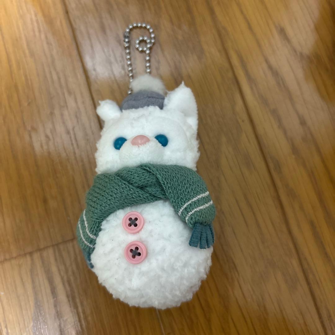 ダッフィー&フレンズ3点セット　ジェラトーニ　シェリーメイ　雪だるまぬいぐるみ