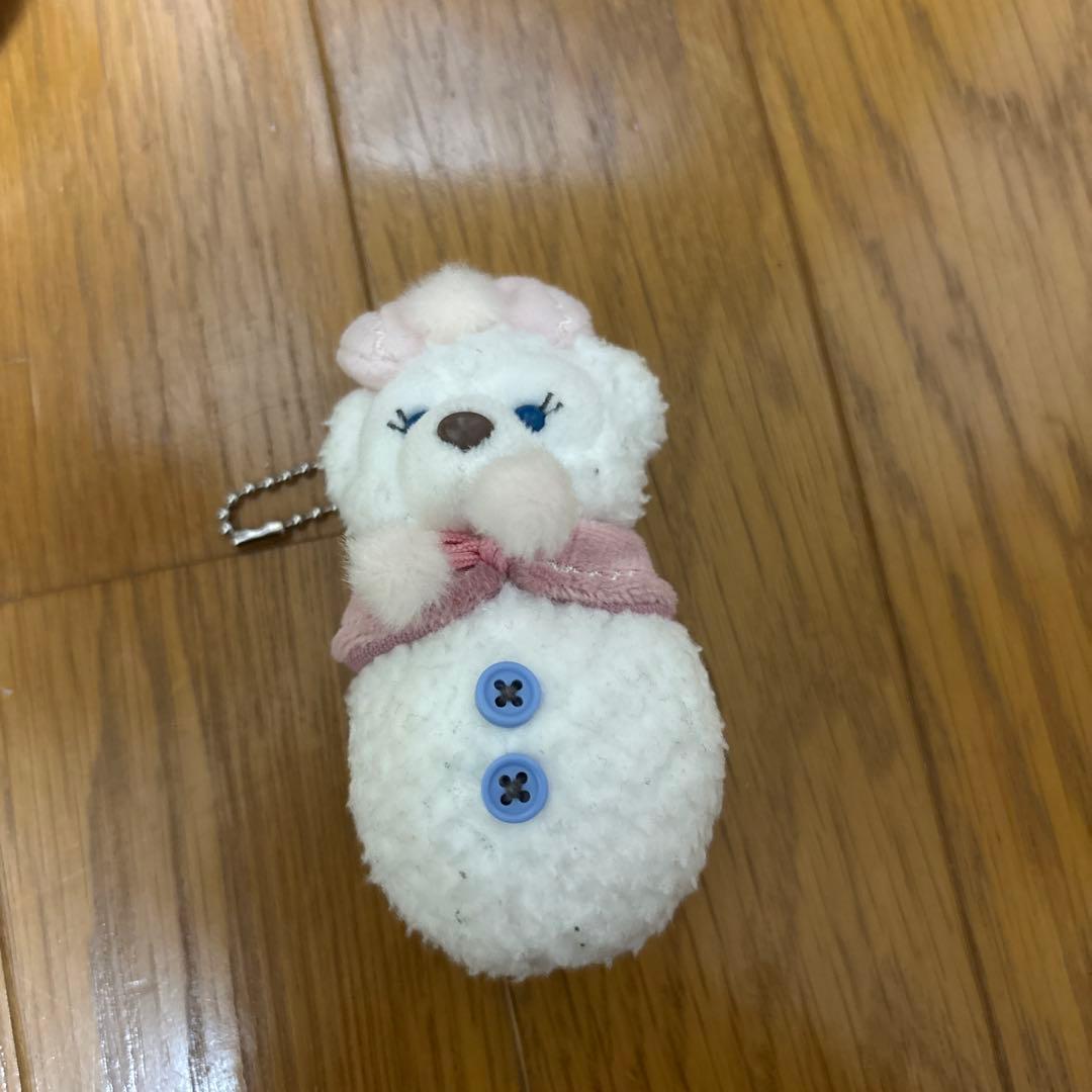 ダッフィー&フレンズ3点セット　ジェラトーニ　シェリーメイ　雪だるまぬいぐるみ