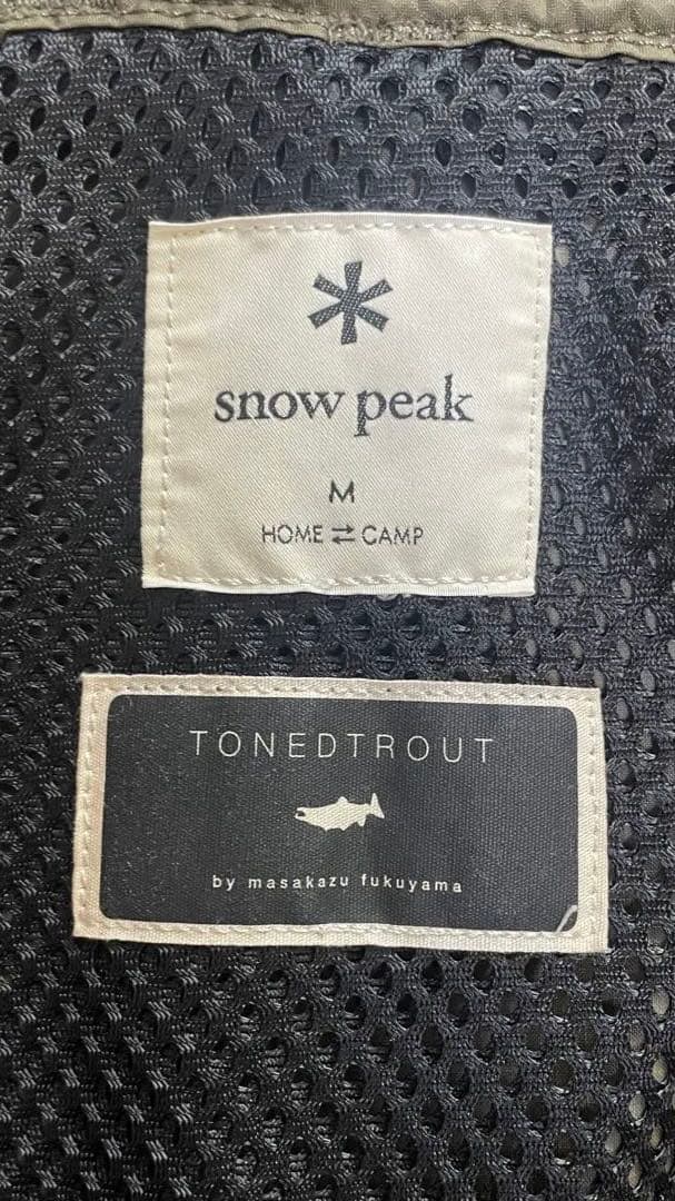  Peak × TONEDTROUT「Camp Vest」