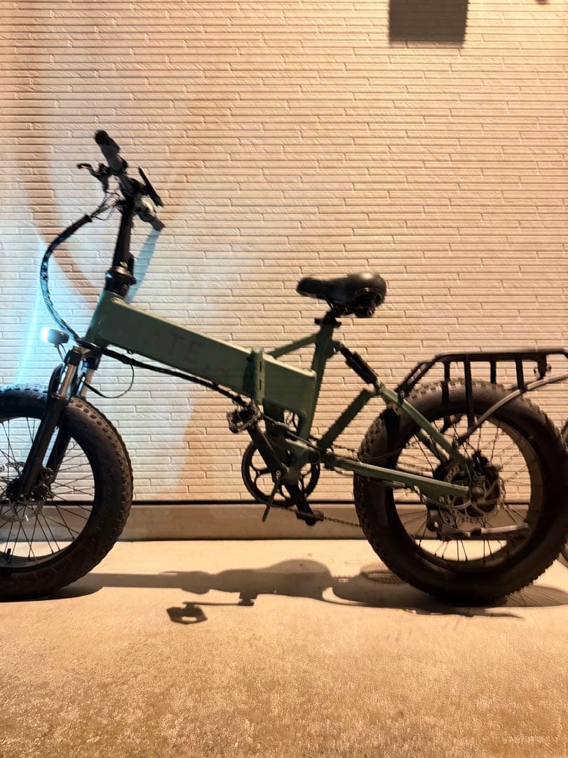 MATE X メイトバイク電動アシスト自転車　グリーンMATE BIKE