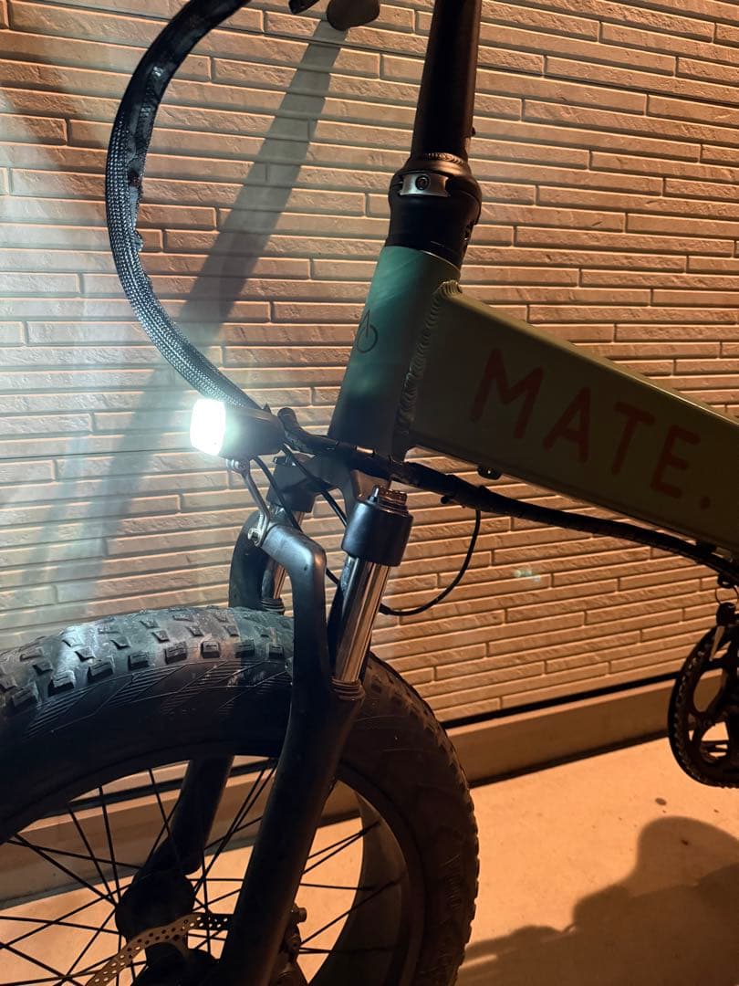 MATE X メイトバイク電動アシスト自転車　グリーンMATE BIKE