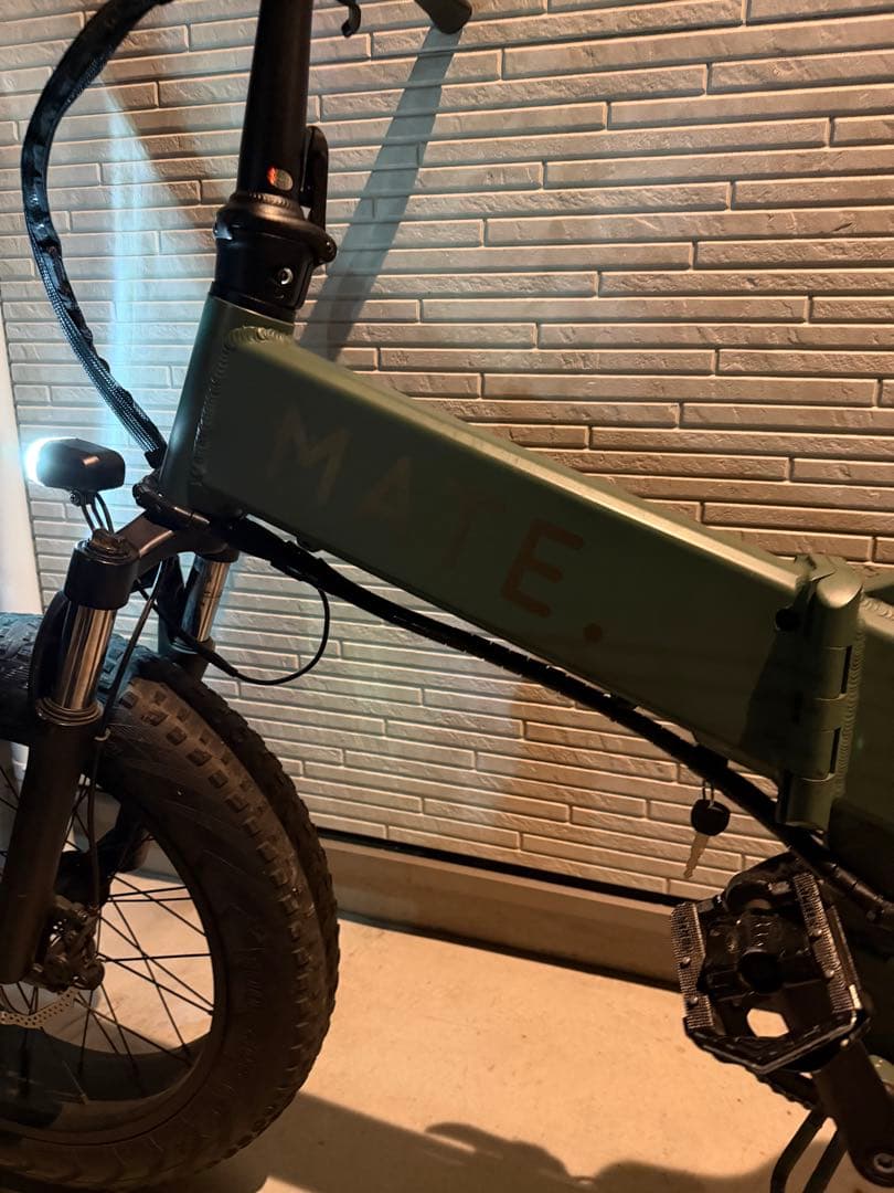 MATE X メイトバイク電動アシスト自転車　グリーンMATE BIKE