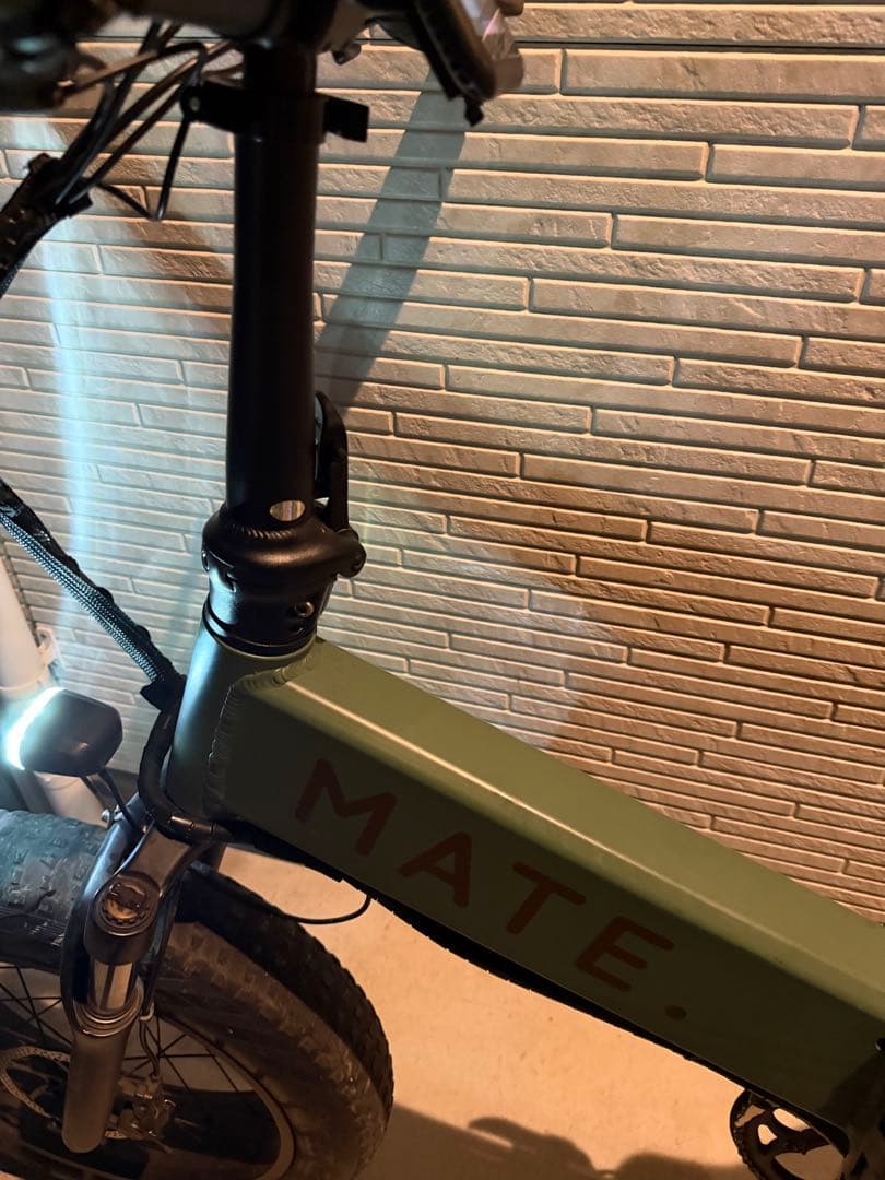 MATE X メイトバイク電動アシスト自転車　グリーンMATE BIKE