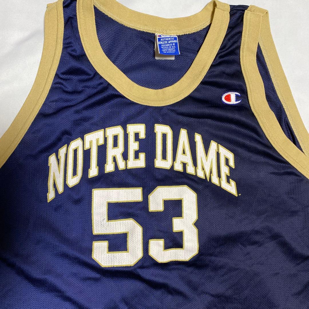 Champion ノートルダム大学 タンクトップ 53 バスケ シャツ