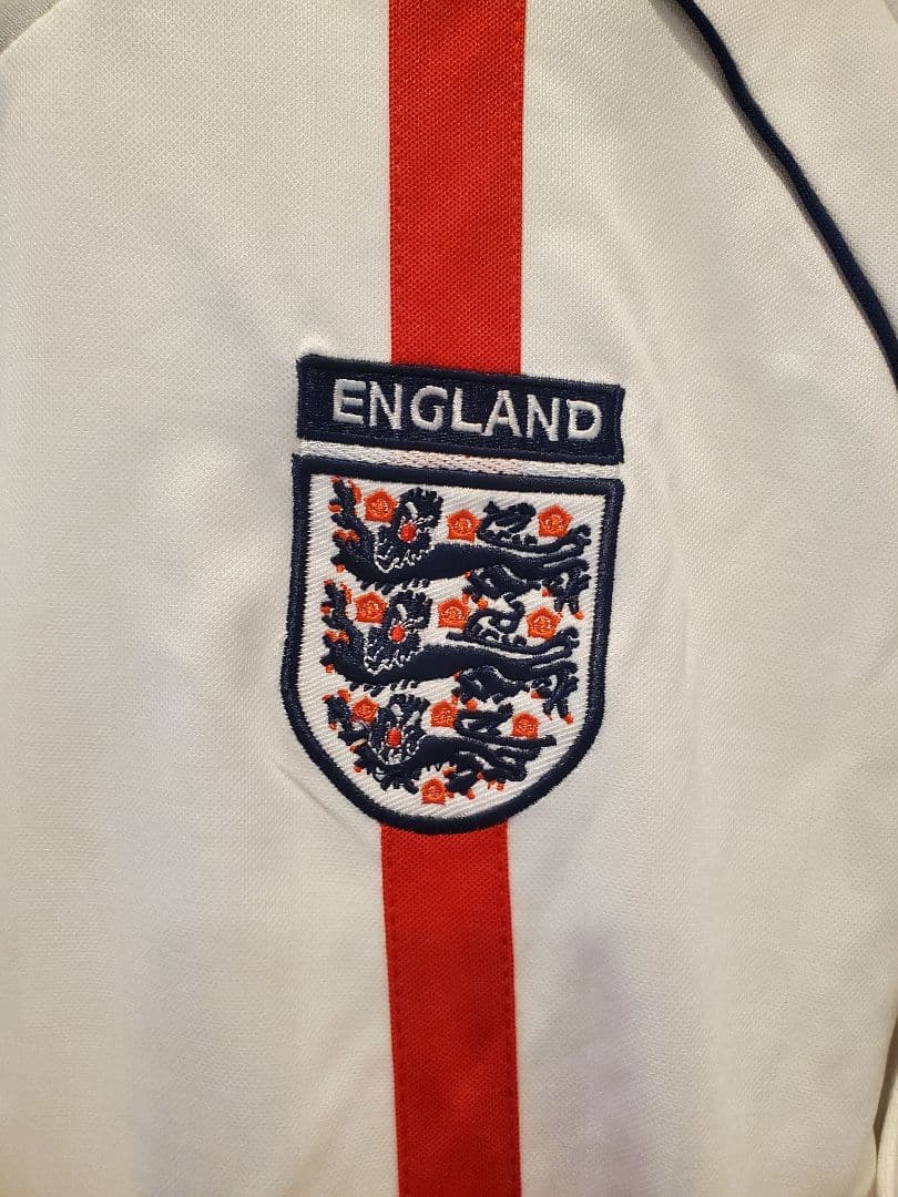 日韓W杯イングランド代表 UMBRO ユニフォーム　ベッカム　XL