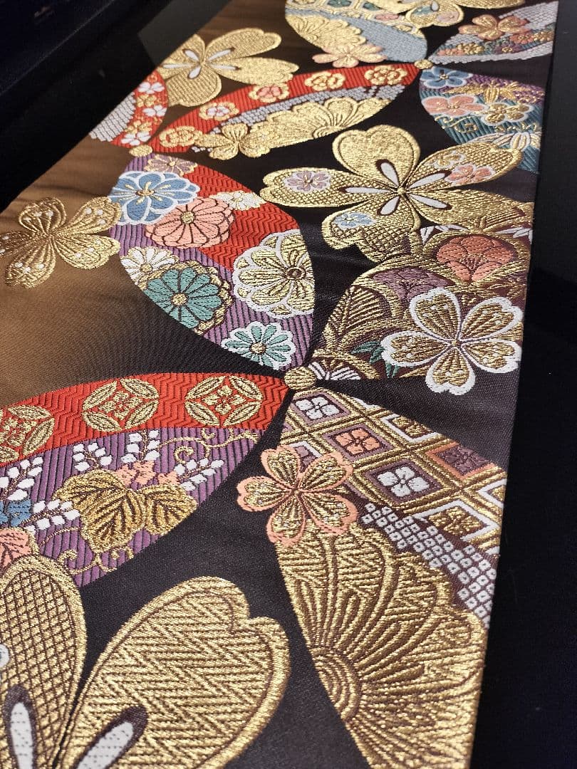 A955★逸品‼️豪華刺繍‼️ひな祭り‼️テーブルランナー2m11cm