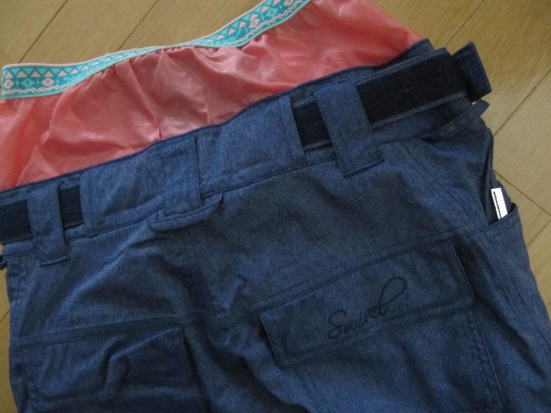 ＜ロキシー/スイベル＞レディース　スノーボードウエアー（セット）プロテクター/M
