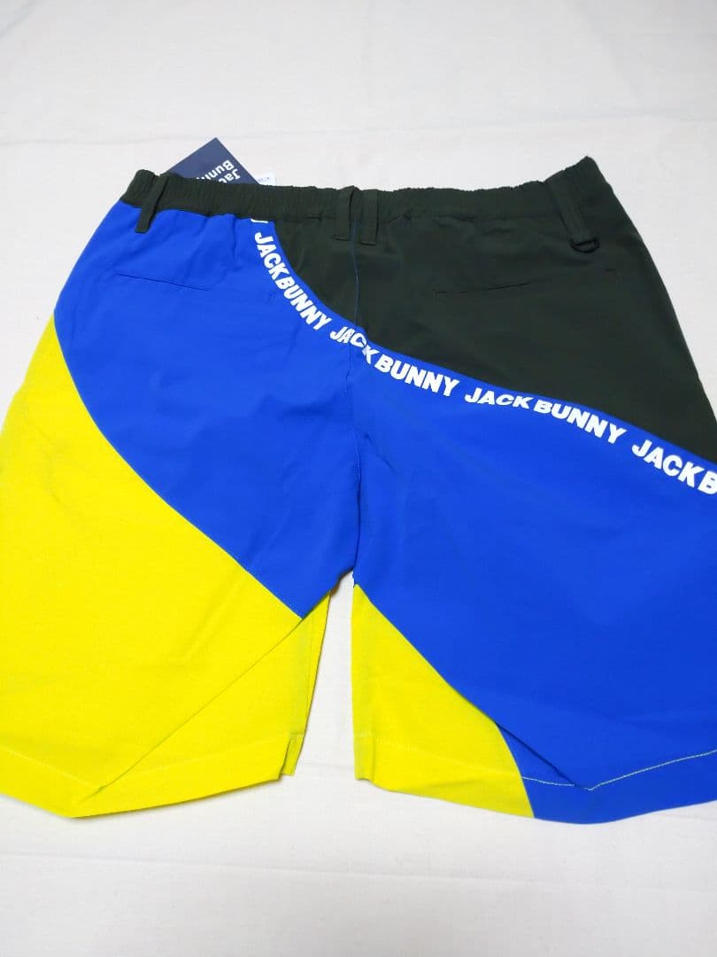 5サイズL ジャックバニー ストレッチ ハーフパンツ メンズ ゴルフウェア新品