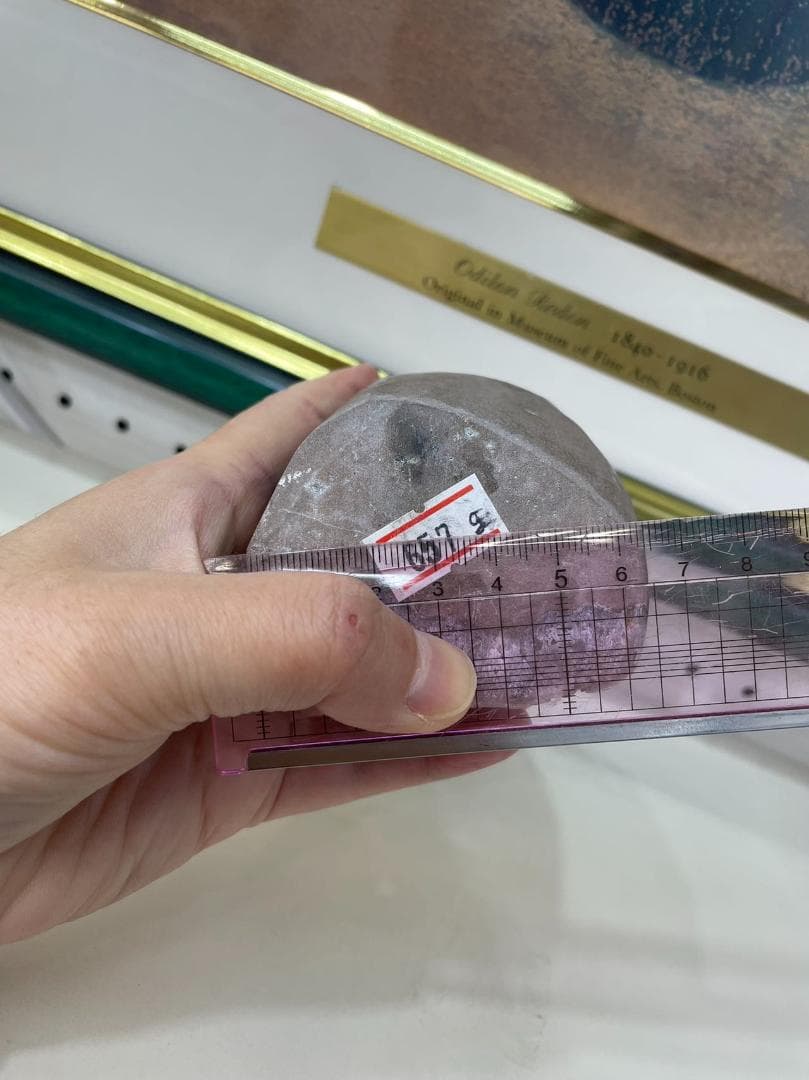 ブラジル産希少ピンクアメジスト ミニドーム AAA級 手のひらサイズ 新品