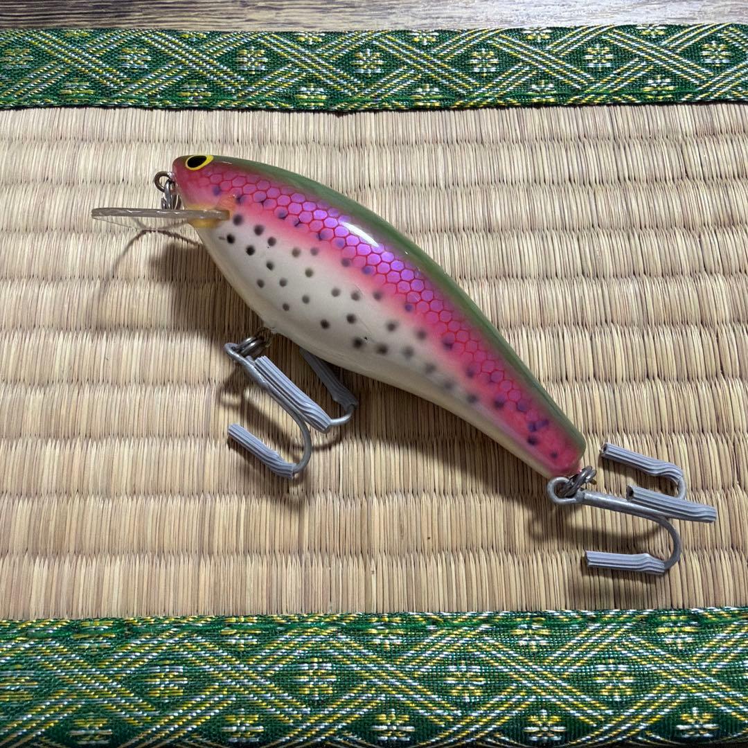 オールド　バグリー　バルサB4 レインボートラウトカラー　レア！