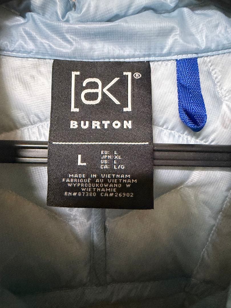 [ak] Baker Ultralight Down Jacket Lサイズ